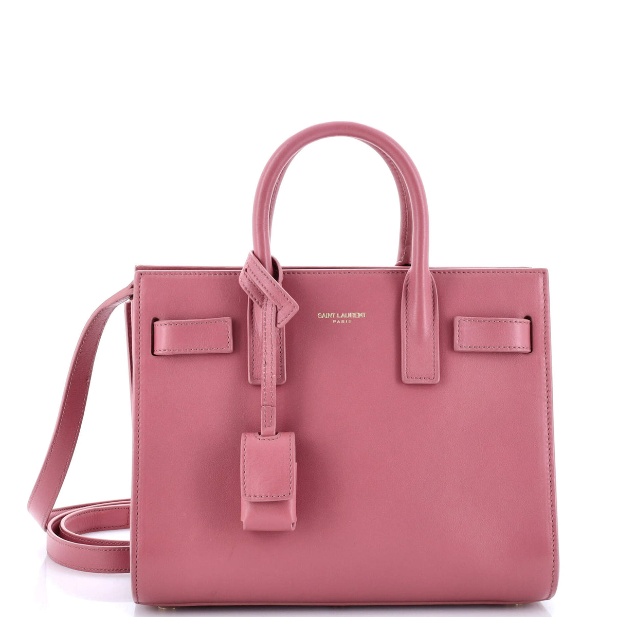 Saint Laurent Sac de Jour Bag Leather Nano