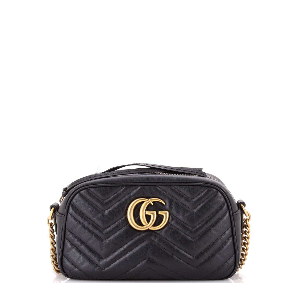 Gucci GUCCI GG Marmont Shoulder Bag Matelasse Leather Small