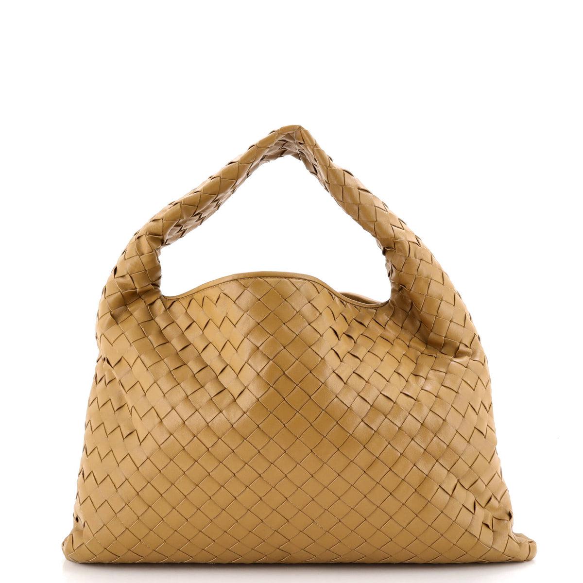 Bottega Veneta Hop Hobo Intrecciato Leather Small