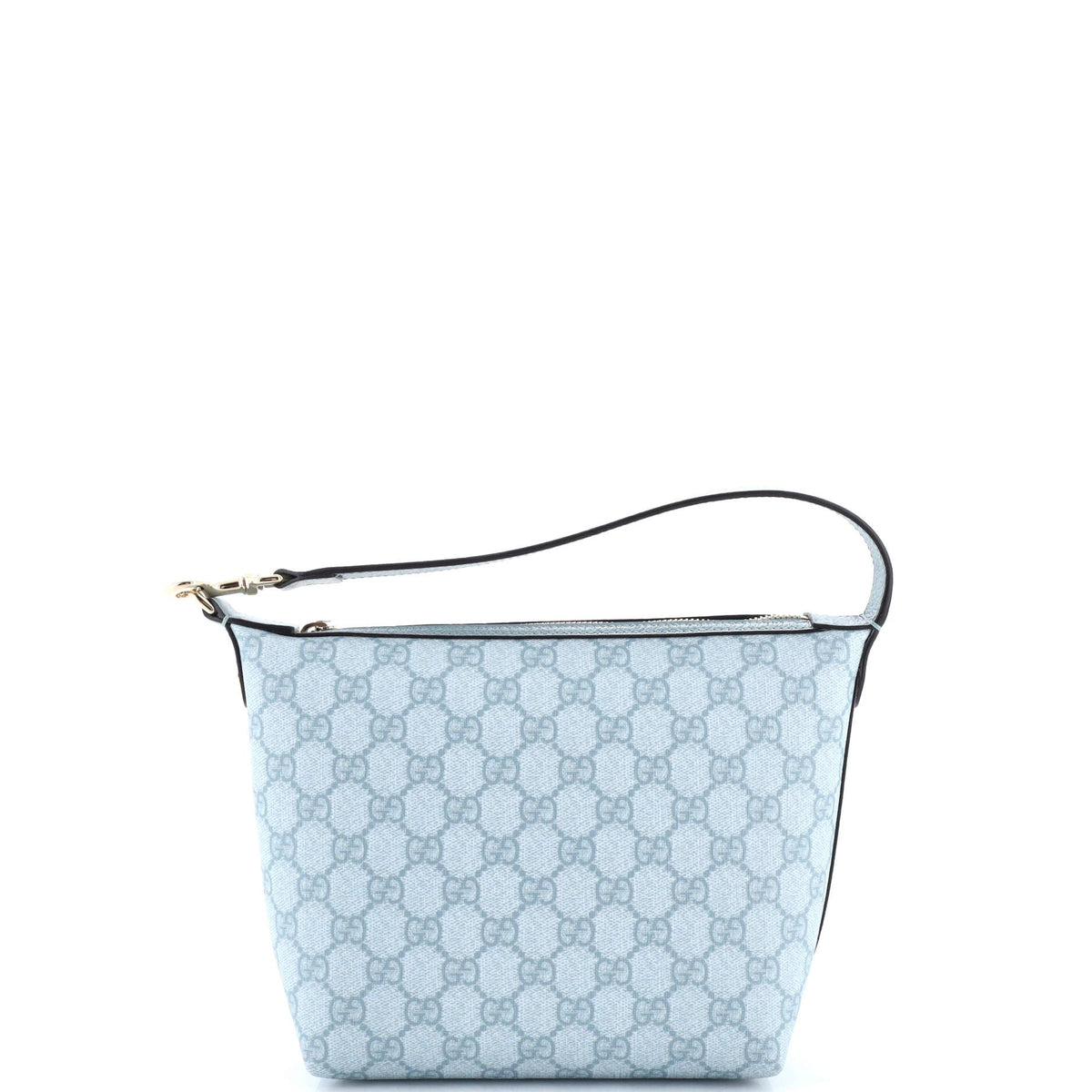 Gucci GUCCI Ophidia Zip Shoulder Bag GG Coated Canvas Super Mini