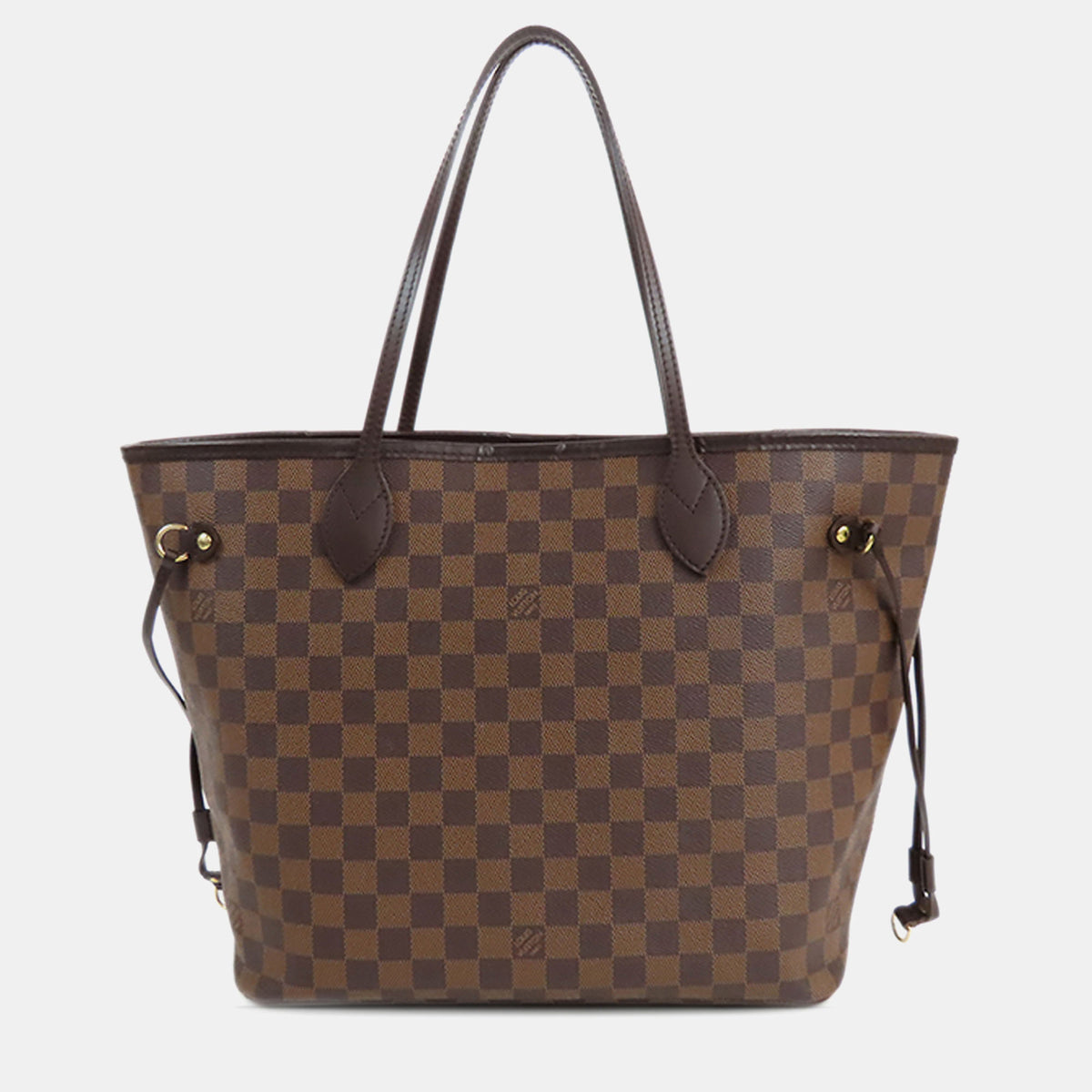 Louis Vuitton Brown Damier Ebene Canvas Neverfull MM Tote Bag