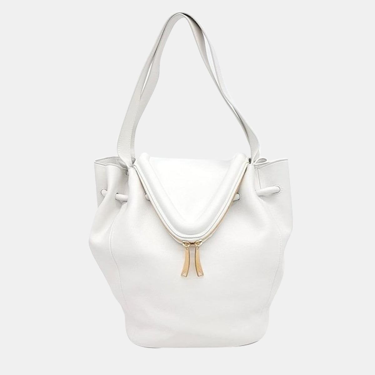 Bottega Veneta White Veneta Handbag