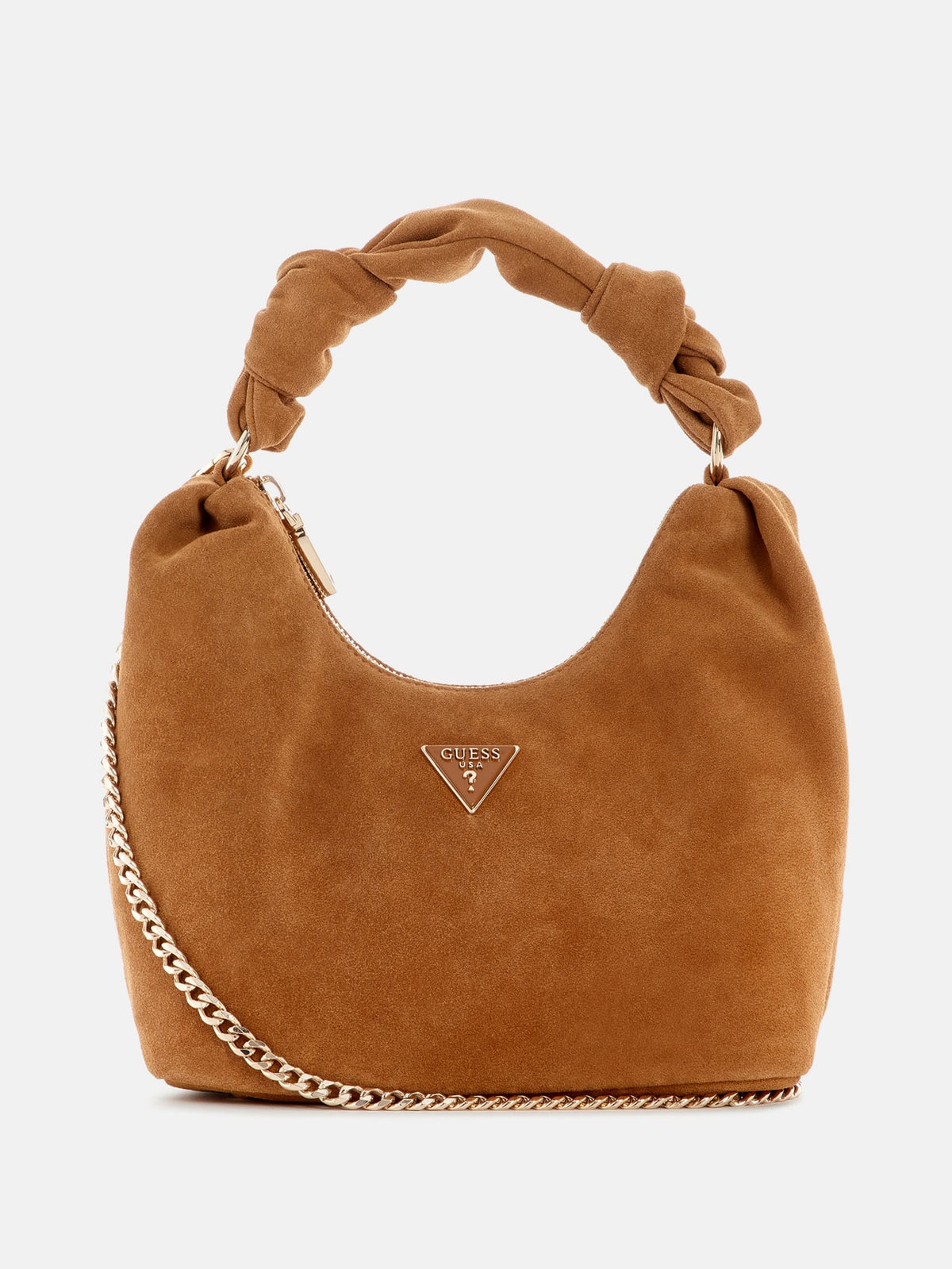 Guess Isotta Suede Hobo Bag