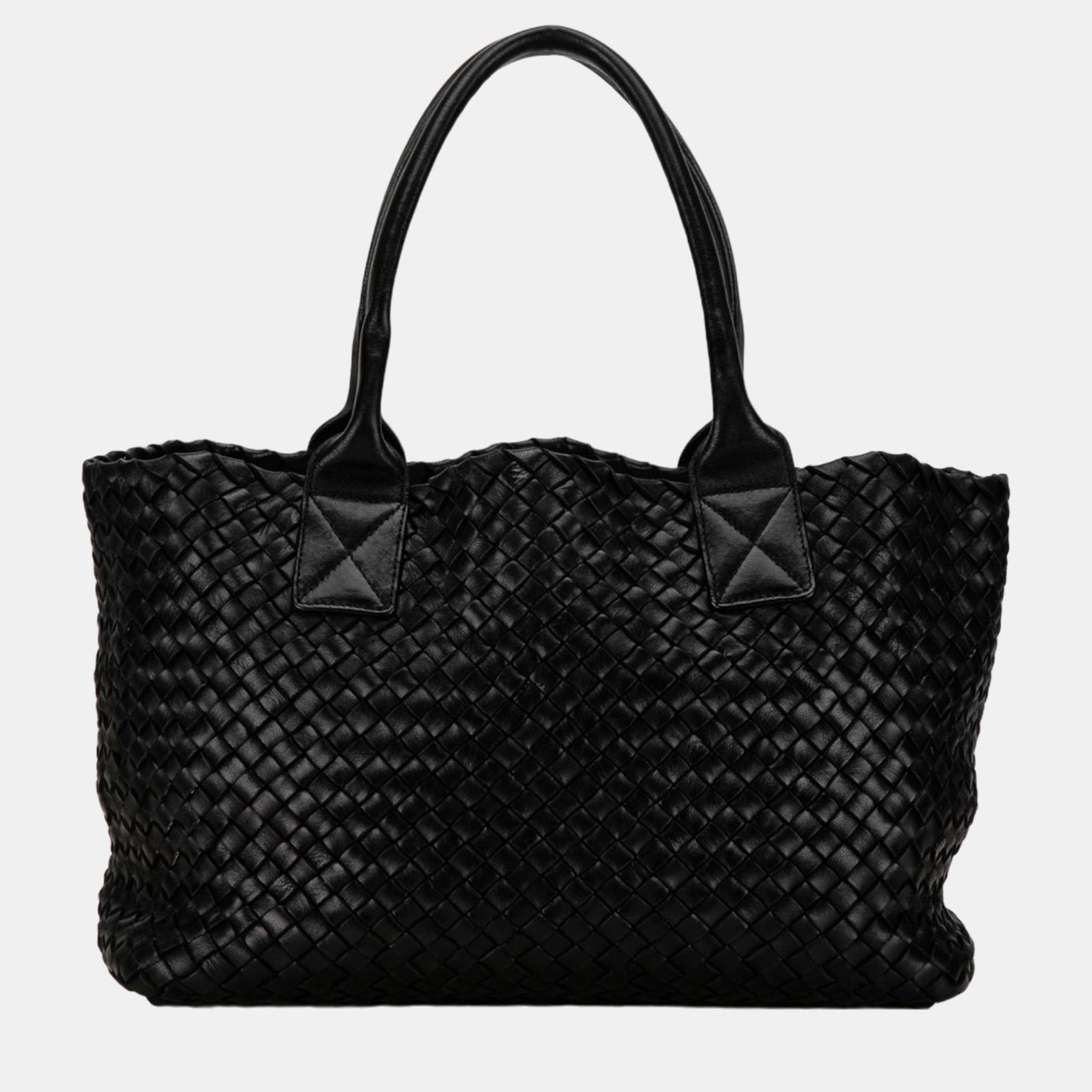 Bottega Veneta Petit cabas Cabat noir intrecciato