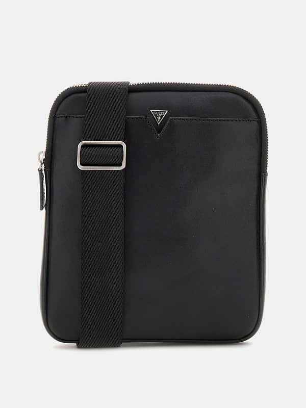 Guess Firenze Genuine Leather Mini Crossbody