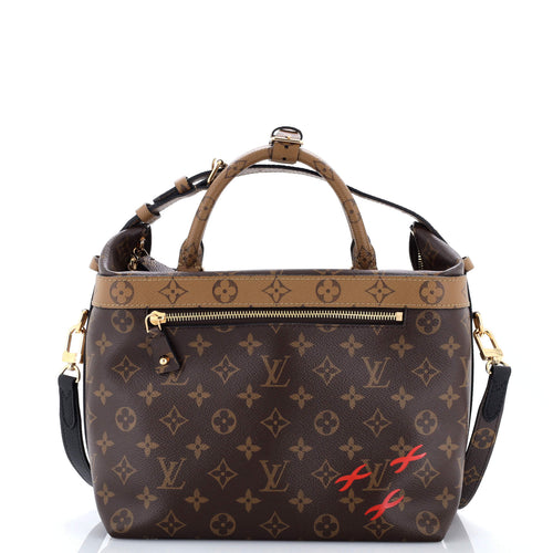 City Cruiser Handbag Reverse Monogram Canvas PM