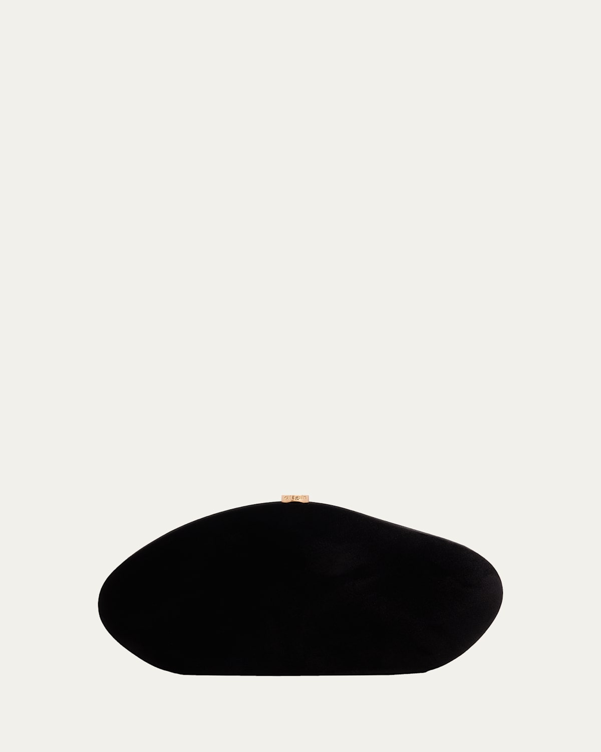 Cult Gaia Caldera Velvety Sculptural Clutch Bag