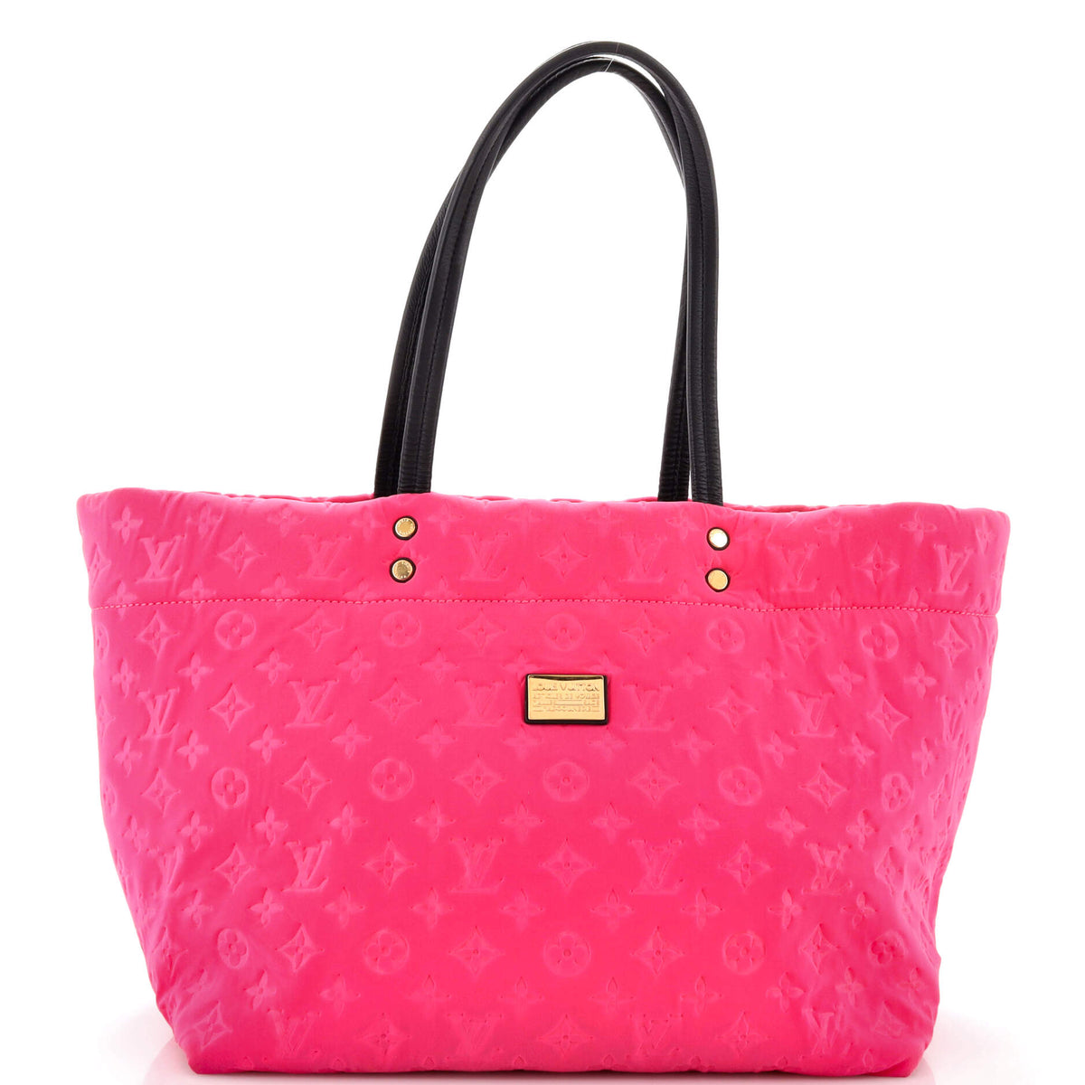 Louis Vuitton Scuba Tote Monogram Embossed Neoprene MM