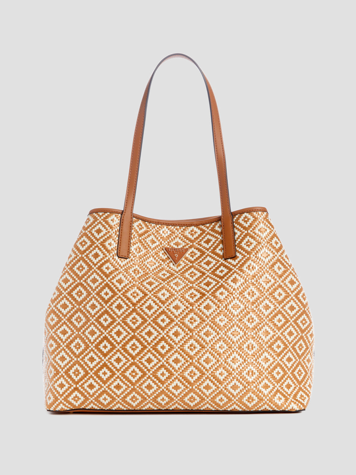 Guess Vikky Straw Tote Set
