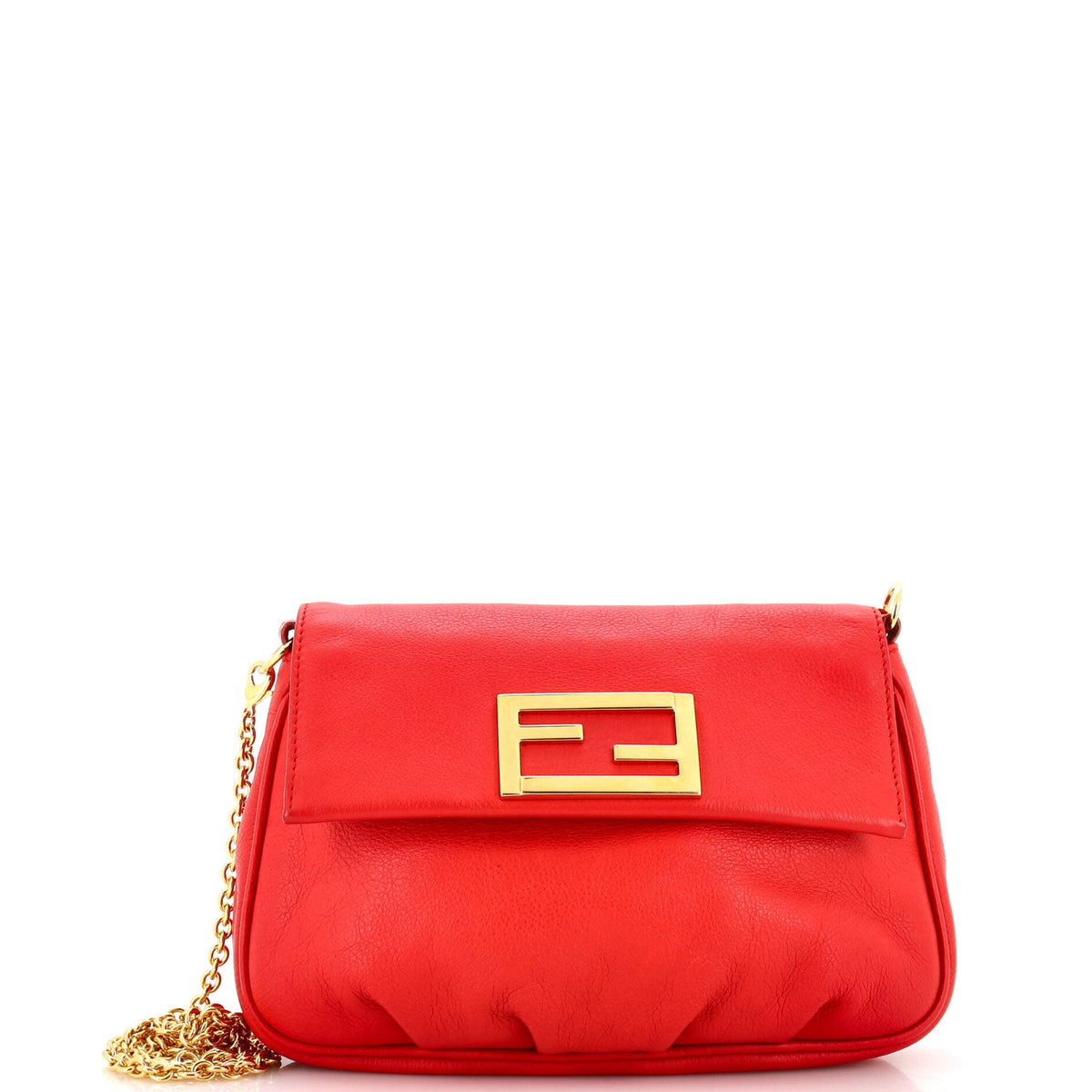 Fendi FENDI Fendista Pochette Crossbody Leather