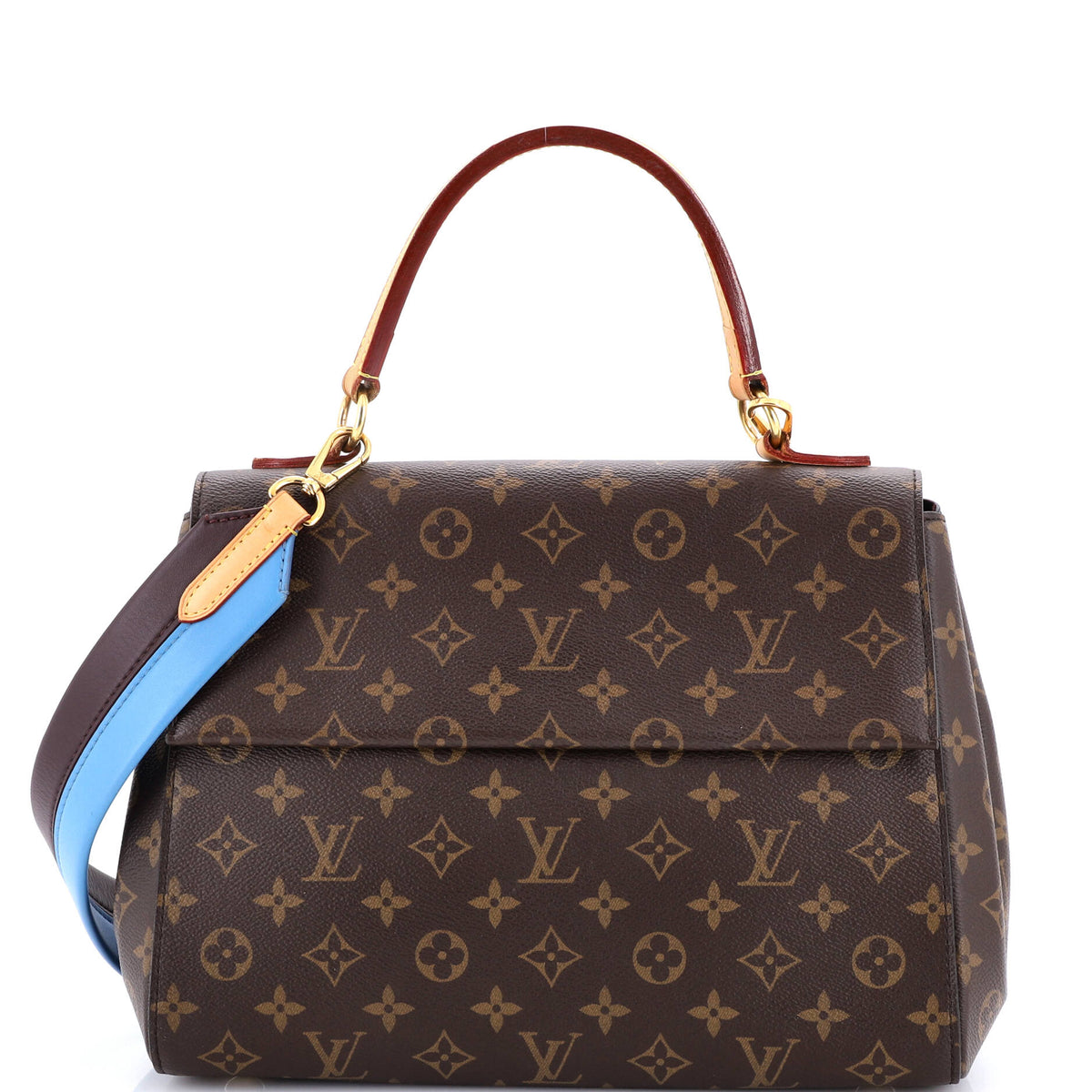 Louis Vuitton Cluny Top Handle Bag Monogram Canvas MM