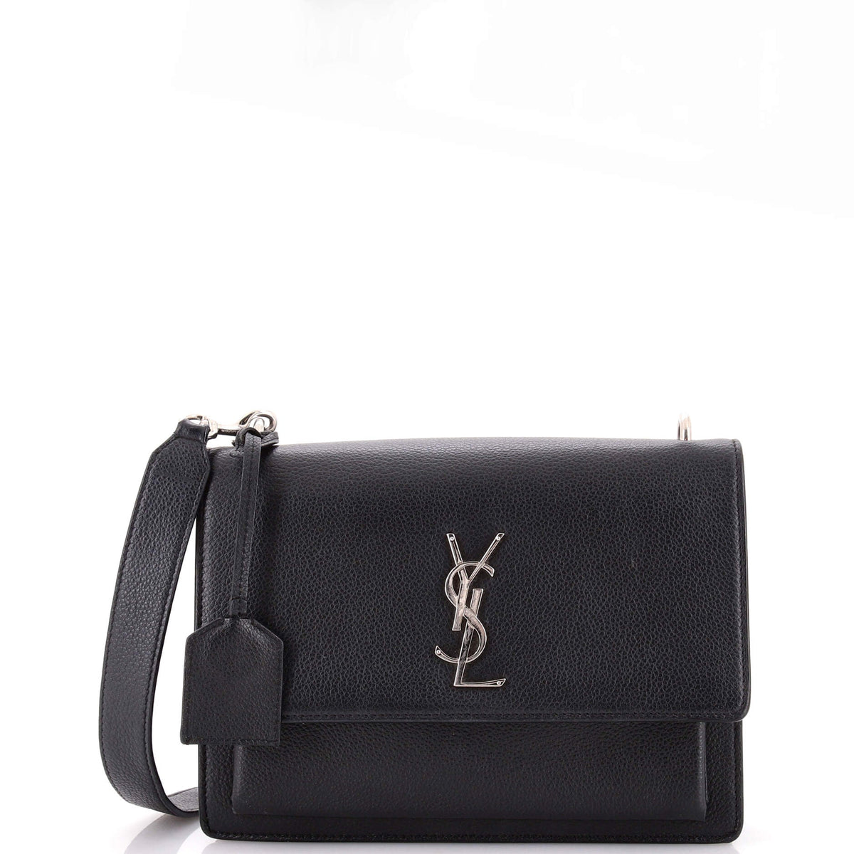 Saint Laurent Sunset Satchel Leather Medium