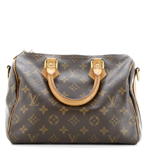Speedy Bandouliere Bag Monogram Canvas 25