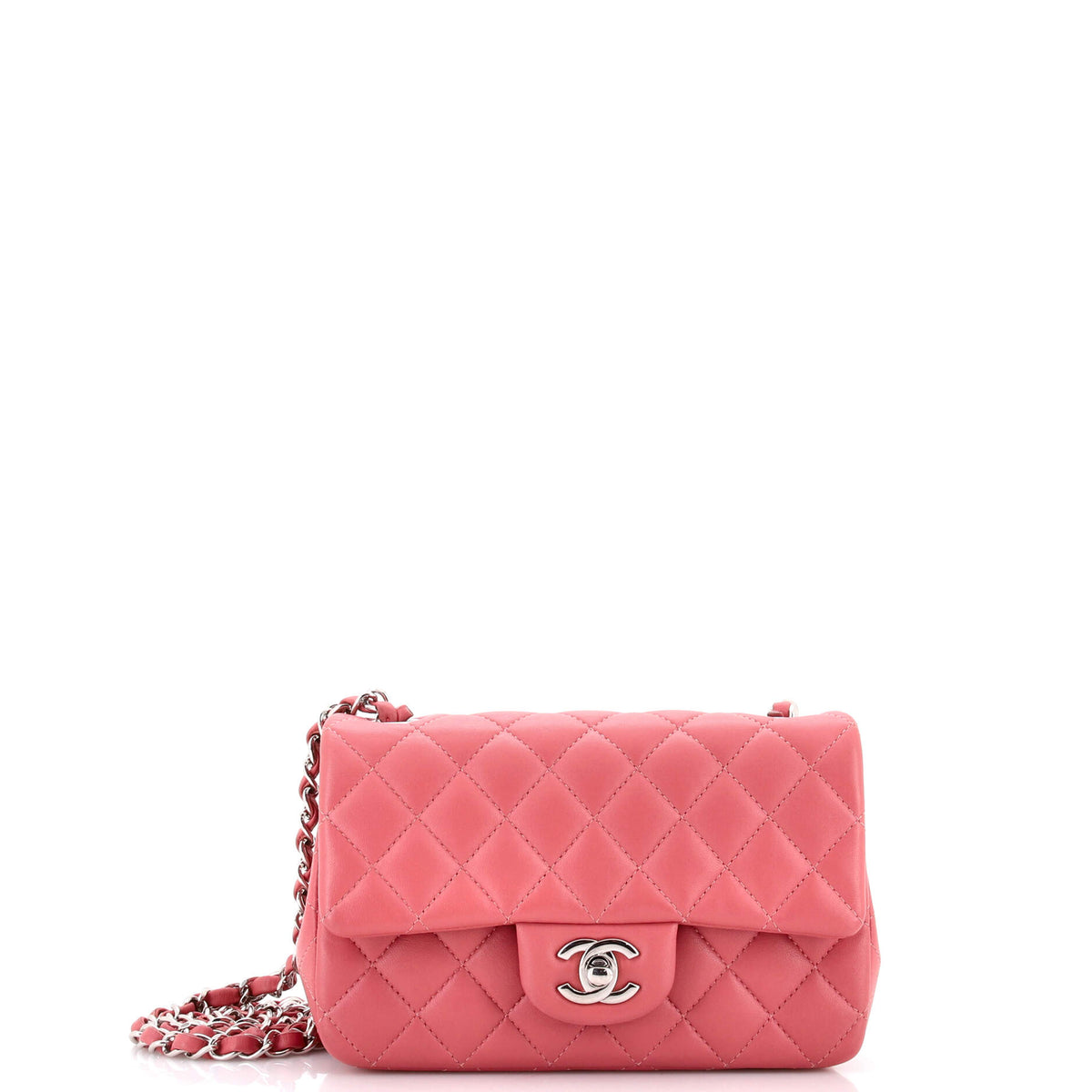 Chanel CHANEL Classic Single Flap Bag Quilted Lambskin Mini