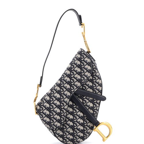 Saddle Handbag Oblique Canvas Medium