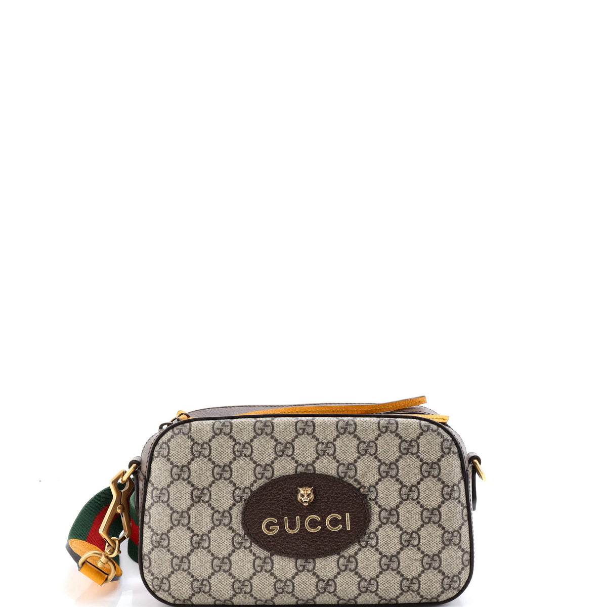 Gucci GUCCI Neo Vintage Camera Messenger Bag GG Coated Canvas