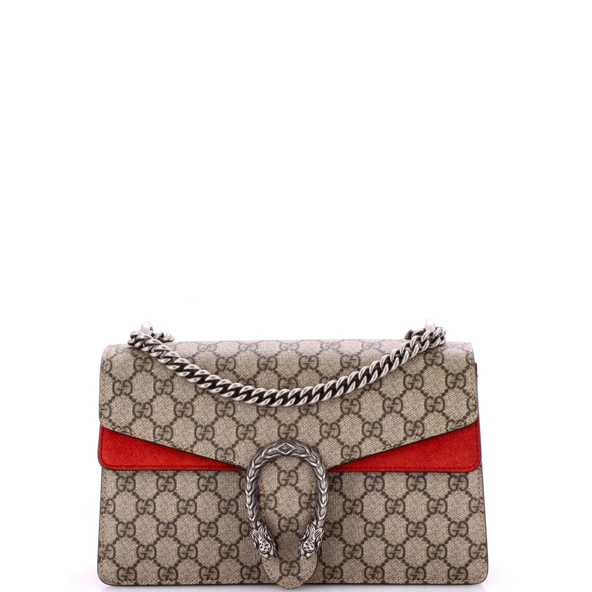 Gucci GUCCI Dionysus Bag GG Coated Canvas Small