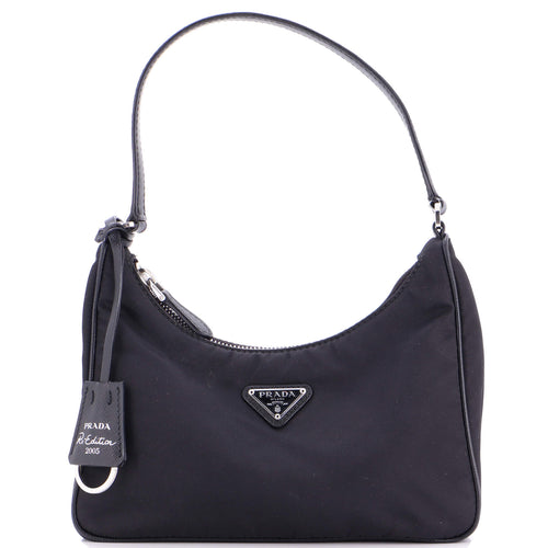 PRADA Re-Edition 2000 Hobo Tessuto Mini