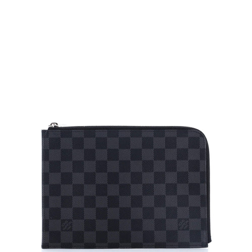 Pochette Jules Damier Graphite PM