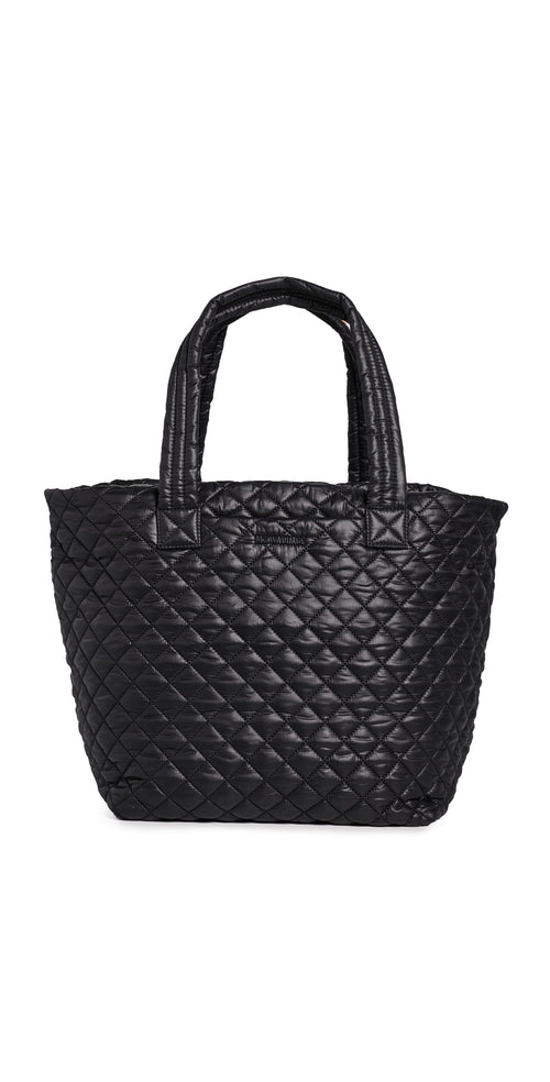MZ Wallace Medium MDeluxe Tote Bag Black One Size