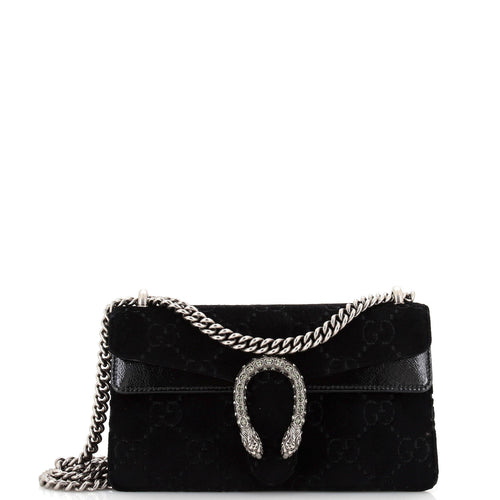 GUCCI Dionysus Bag GG Velvet Small