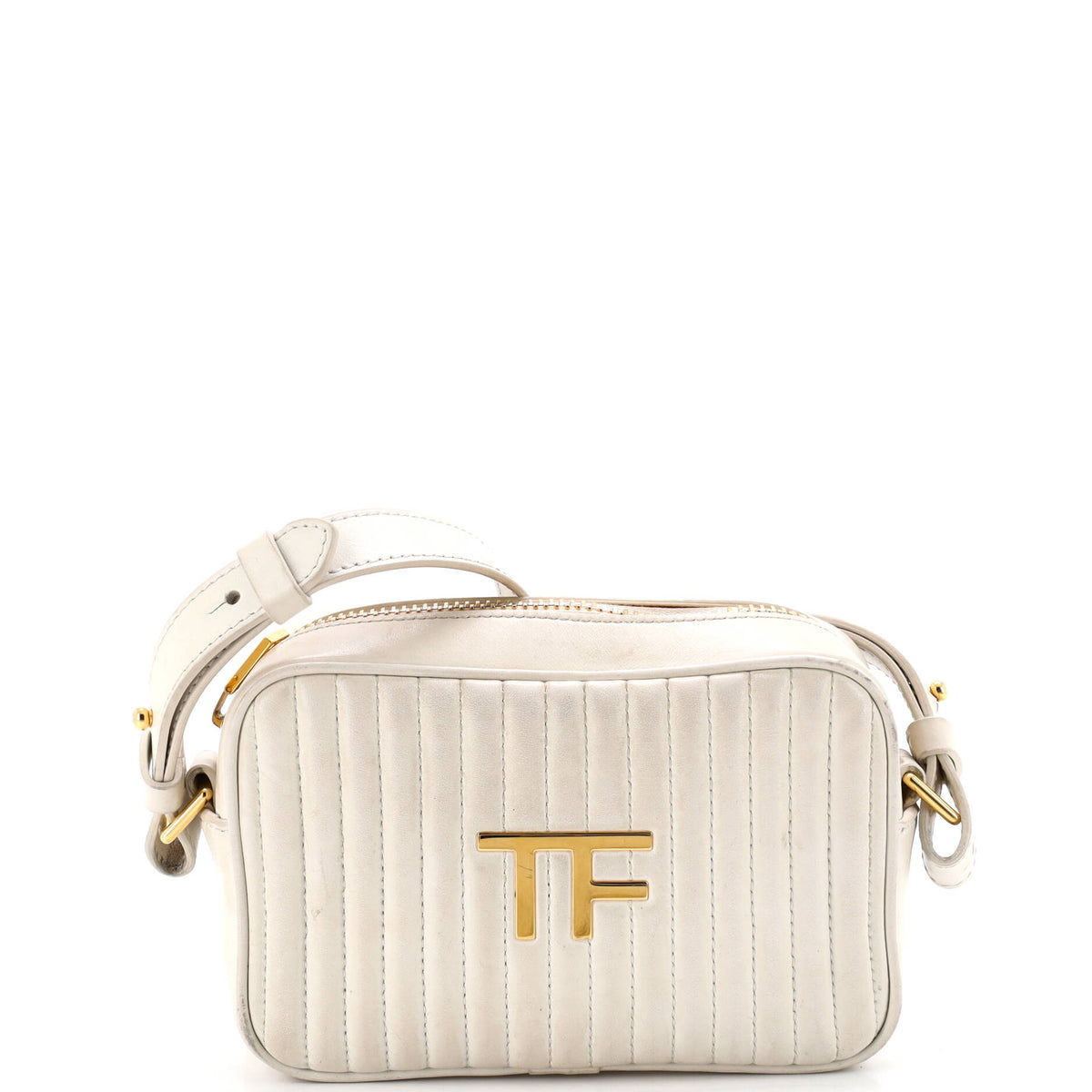 Tom Ford TOM FORD TF Camera Bag Vertical Quilted Leather