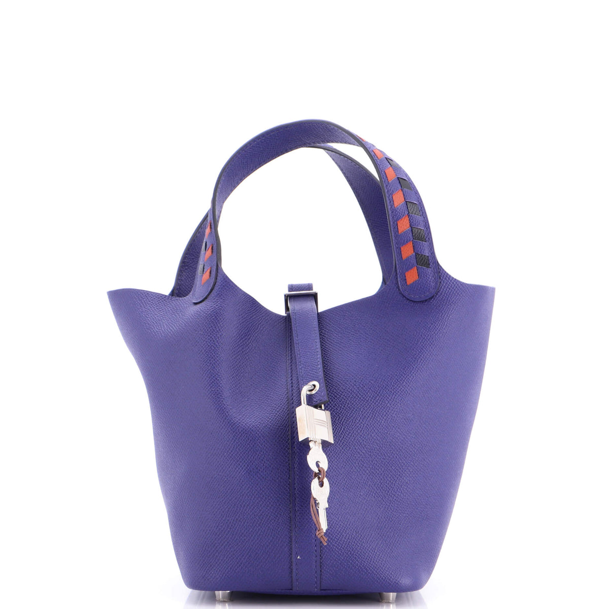 Herm?s Picotin Lock Bag Tressage Epsom PM