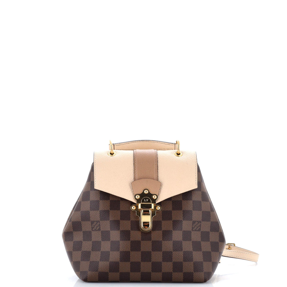 Louis Vuitton Clapton Backpack Damier and Leather