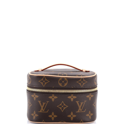 Nice Vanity Case Monogram Canvas Nano
