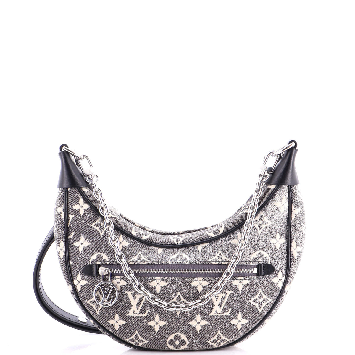 Louis Vuitton Loop Handbag Monogram Jacquard Denim