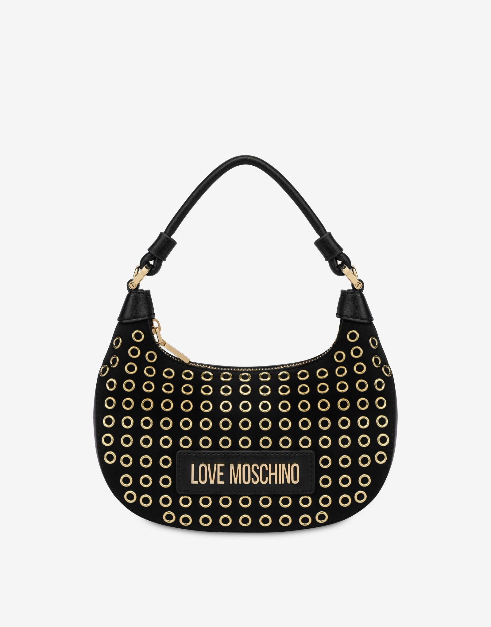 Love Moschino Mini Sac Hobo Avec Œillets Glam Up