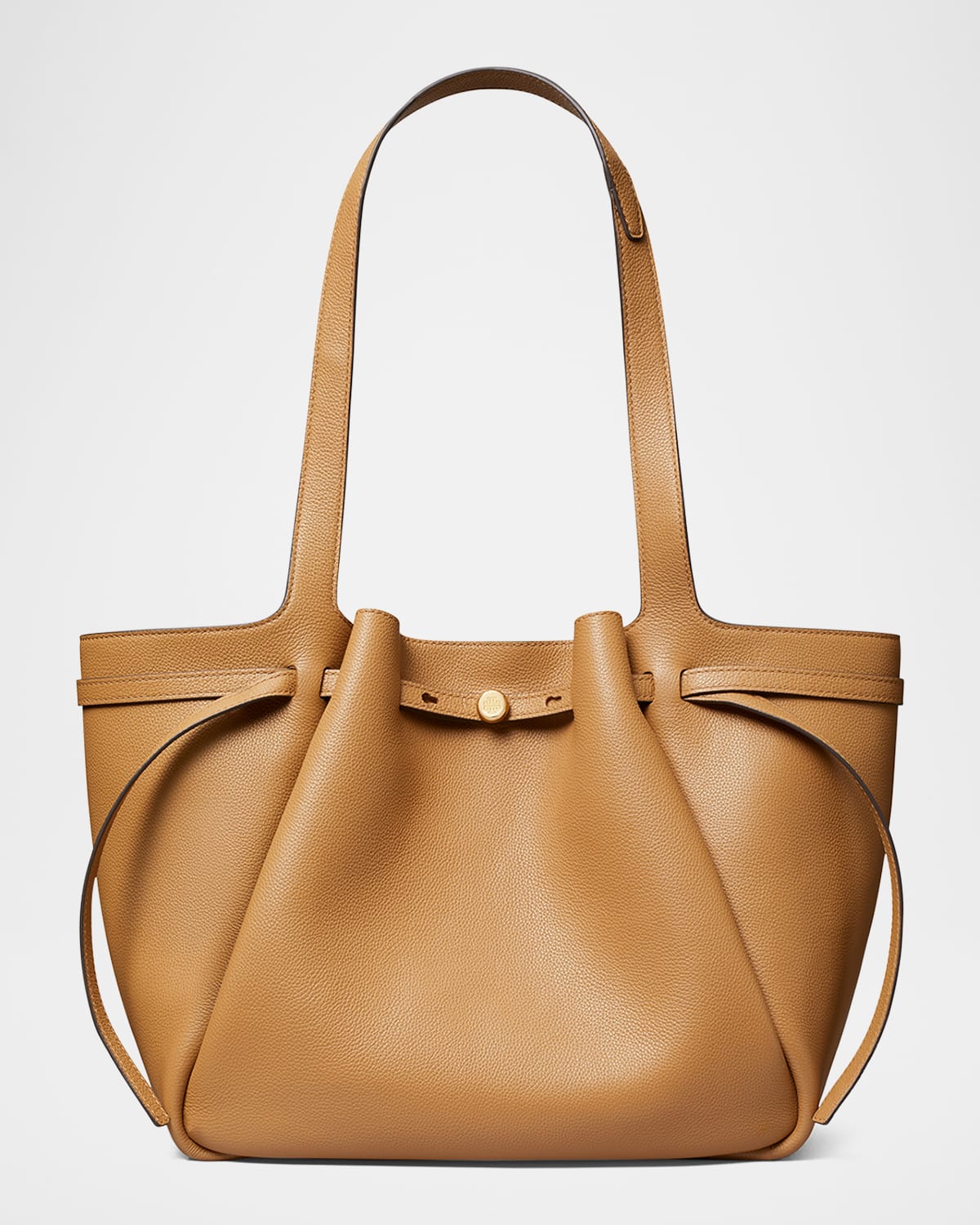 Tory Burch Romy Pebbled Leather Tote Bag