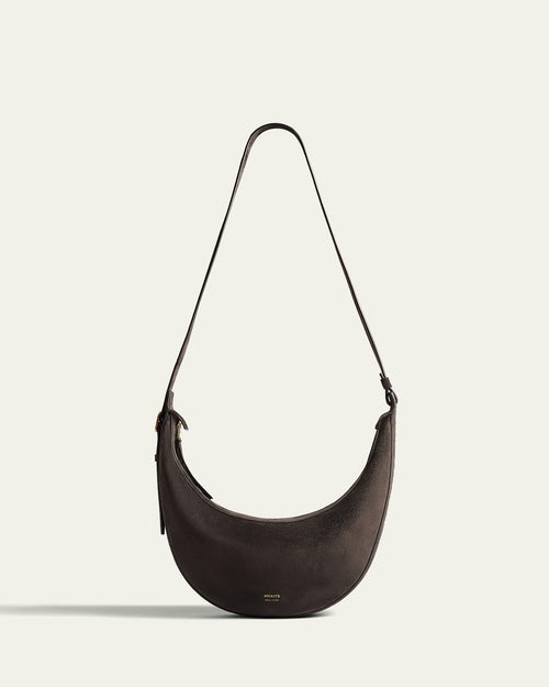 Augustina Small Suede Crossbody Bag