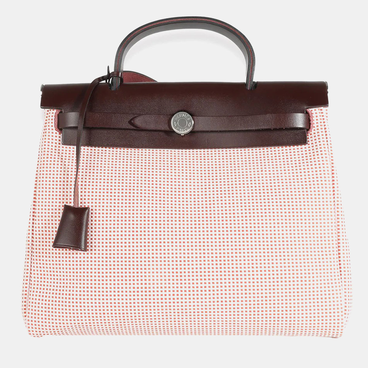 Hermès Ecru Brique Mauve Pink Rouge Sellier Criss Viking Vache Hunter Herbag Zip