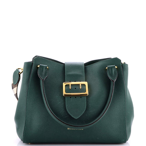 Buckle Tote Leather Medium