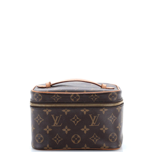 Nice Vanity Case Monogram Canvas Mini