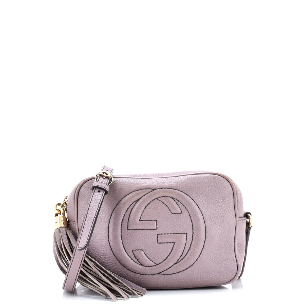 Gucci GUCCI Soho Disco Crossbody Bag Leather Small