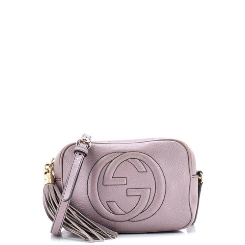 GUCCI Soho Disco Crossbody Bag Leather Small