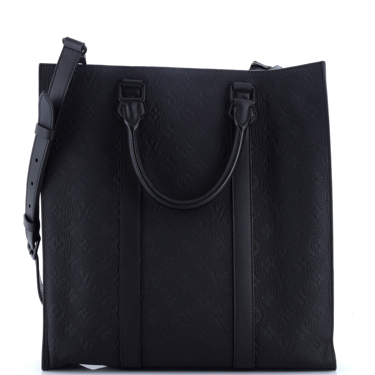 Louis Vuitton Sac Plat NV Bag Monogram Taurillon Leather