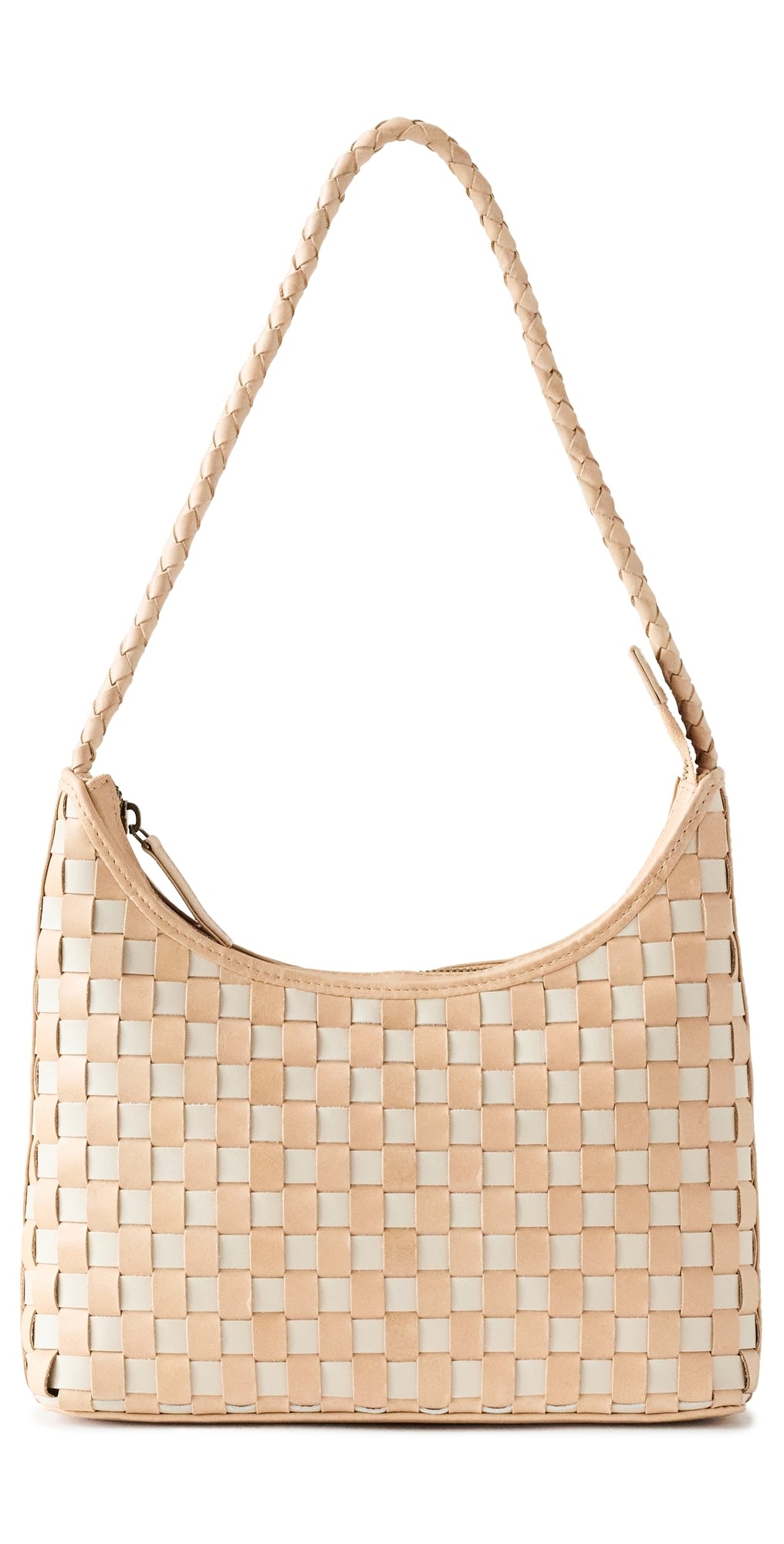 Marni Bembien Small Shoulder Bag Cream/Caramel Check One Size