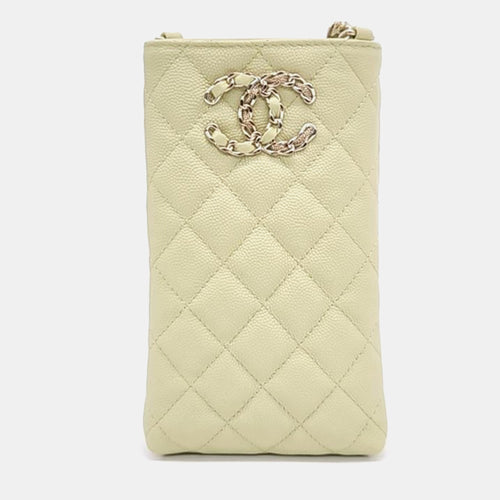 Caviar Phone Holder Crossbody Bag