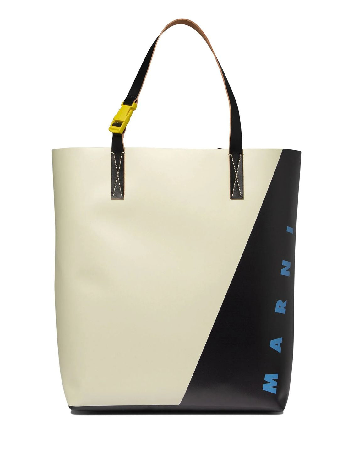 Marni Men's N/s Shopper Bag in White | SHMQ0037A2 Color P7948 Color ZO824