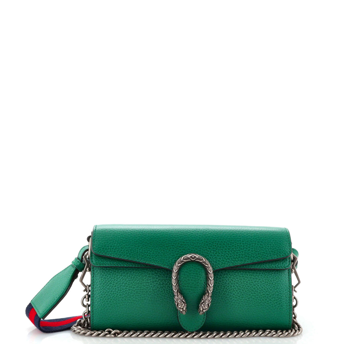 Gucci GUCCI Dionysus East-West Flap Bag Leather Small
