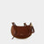 Women's Oskan Moon Shoulder Bag in Brown | Size UNICA | PP0003FAA1C01M