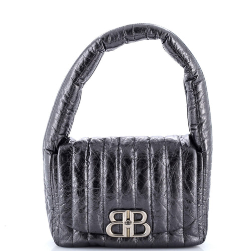 Monaco Sling Bag Padded Quilted Leather Small