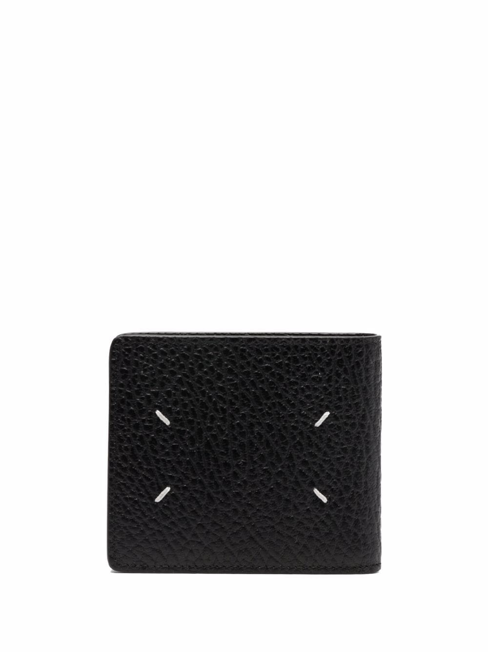Maison Margiela Men's Four Stitches Leather Wallet in Black | Size UNI | SA1UI0016P4455T8013