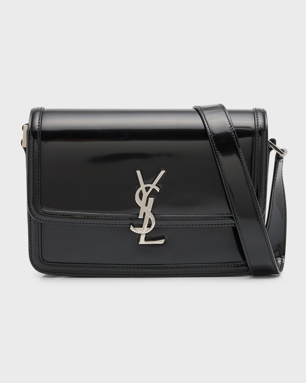 Saint Laurent Men's Solferino Medium Satchel Crossbody Bag