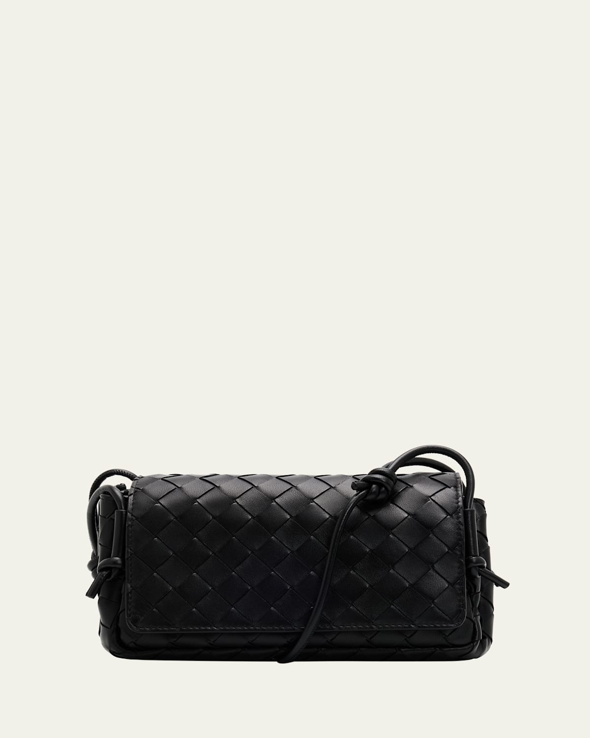 Bottega Veneta Notturno Nappa Leather Crossbody Bag