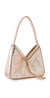 Mini Chiara Shoulder Bag Champagne Crinkle Patent One Size