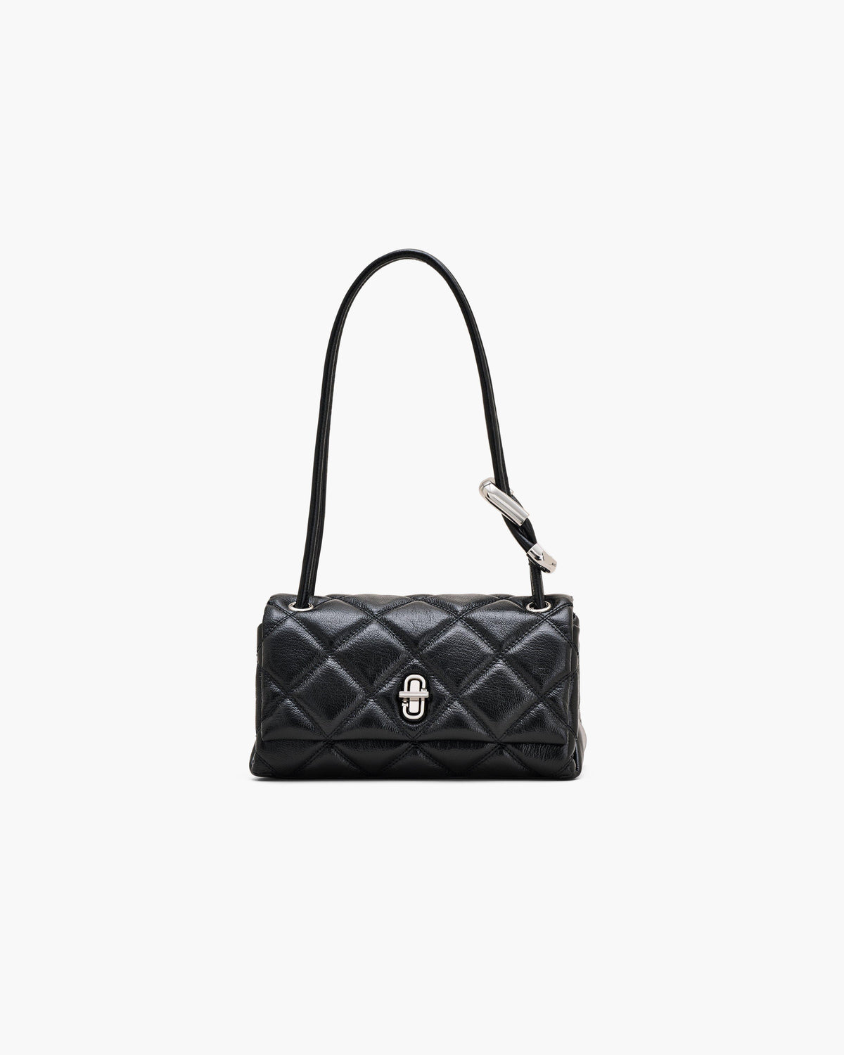 Marc Jacobs The Quilted Mini Dual Shoulder Bag in Black